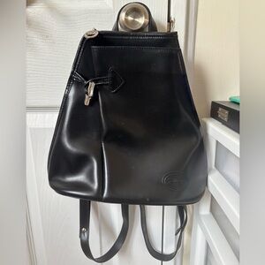 Vintage Longchamp Leather backpack
